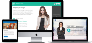 Editing courses online with Wizcabin