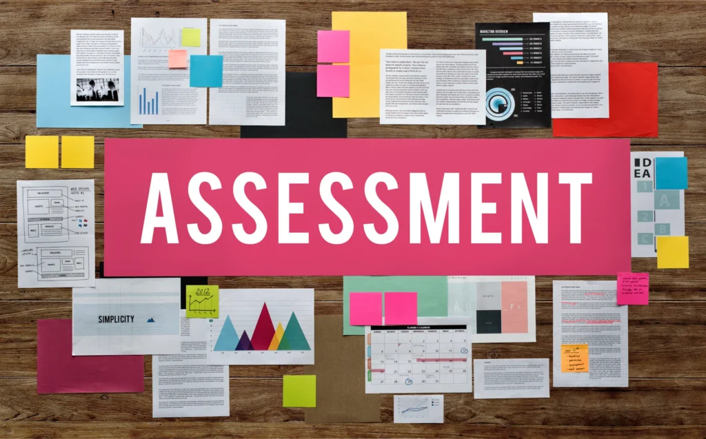 Visual concept showing creating effective e-learning assessments with chatgpt