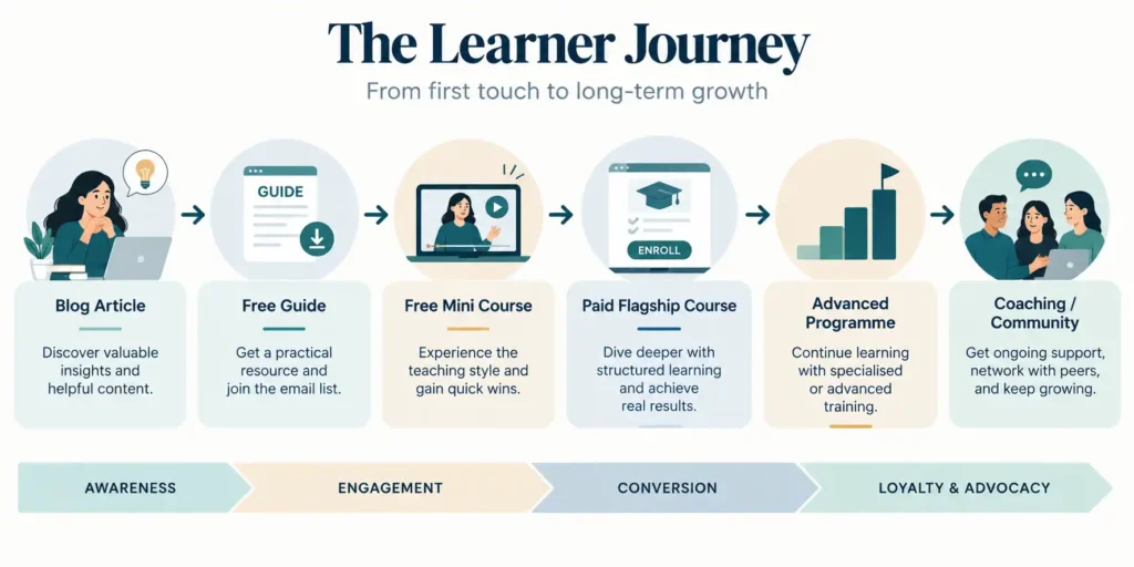free vs paid online course